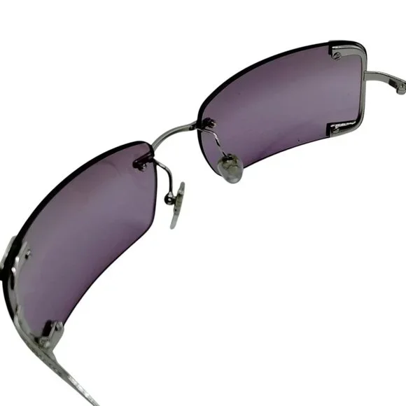 640172BC (S1) Salvatore Ferragamo Glasses Women's Silver Metal - Picture 6 of 10